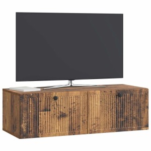 vidaXL Wandmontierter TV-Schrank Altholz 98 x 41 x 30 cm Holzwerkstoff 898023