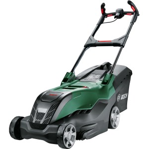 Bosch Elektro-Rasenmäher Rotak 44-750, grün/schwarz, mit Grasfangkorb.