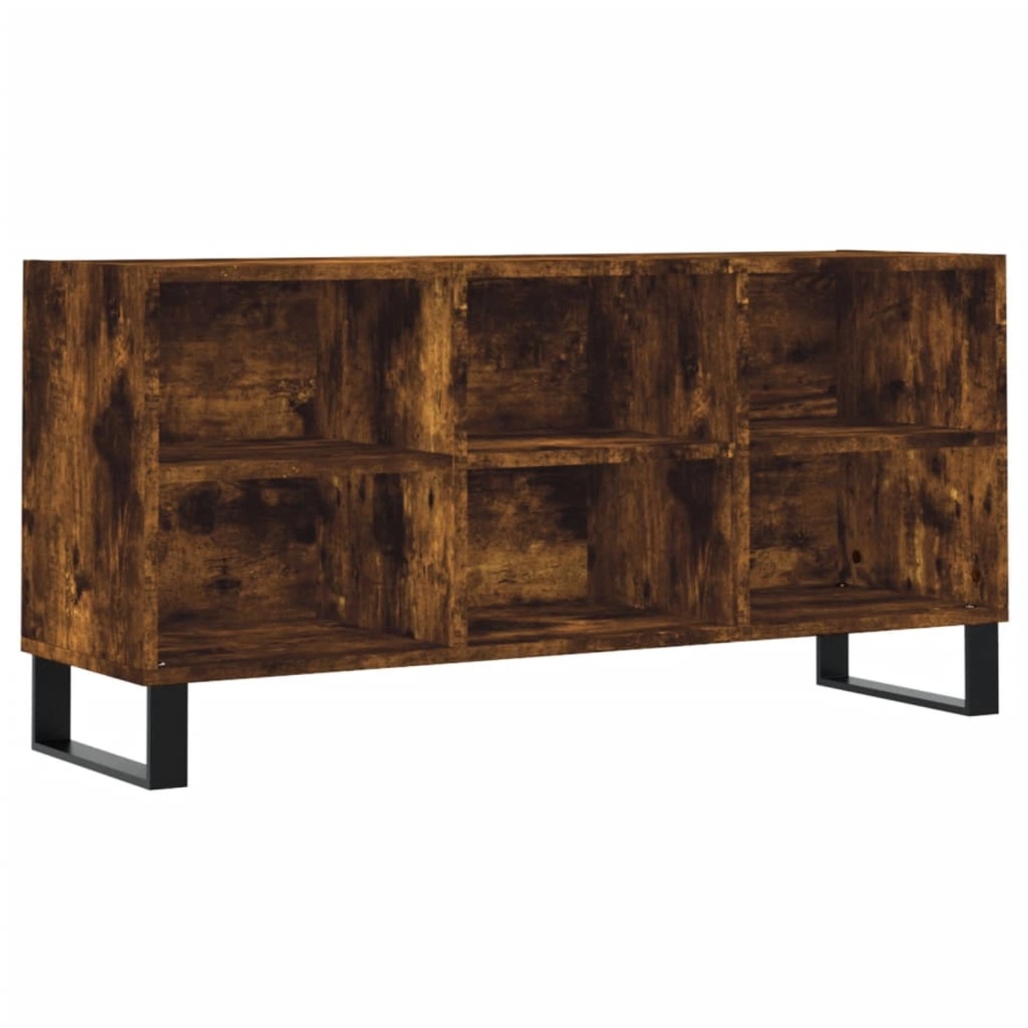 vidaXL TV-Schrank Räuchereiche 103,5x30x50 cm Holzwerkstoff 827001