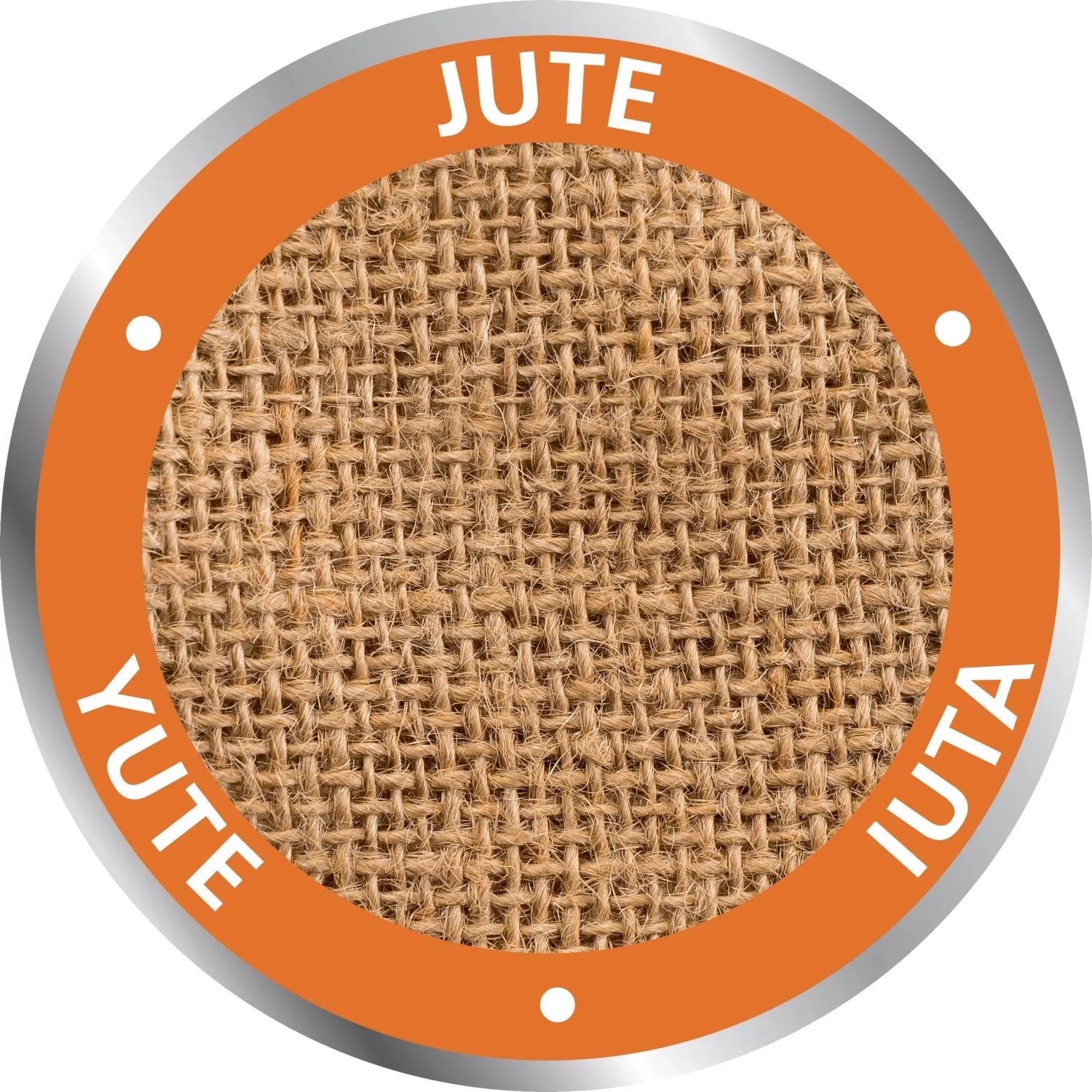 Detailaufnahme der Jute-Textur der Badematte Sambu von Wenko.