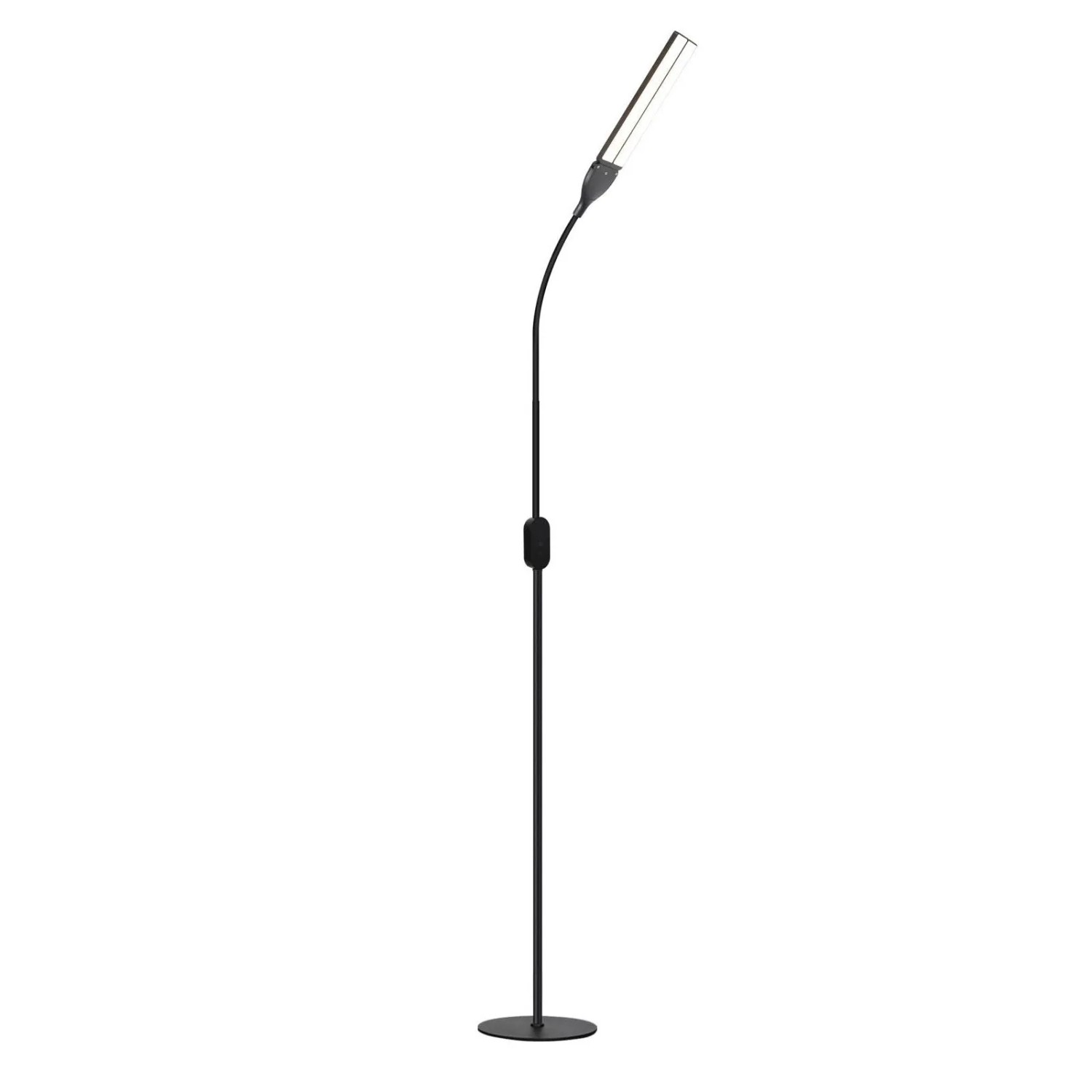 NETTLIFE Dimmbare Led-stehleuchte Schwarze Wohnzimmer-stehleuchte 158 CM Moderne Touch-stehleuchte 9 W mit Timer und Speicherfunktion