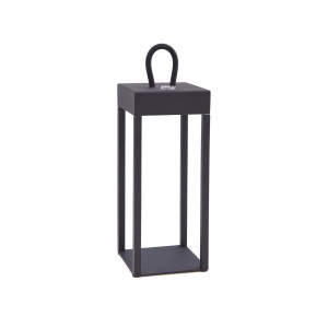 Lindby LED Tischlampe Iruna 10030944 Dimmbar Modern in Schwarz aus Metall 1-flammig Wohnzimmerleuchte