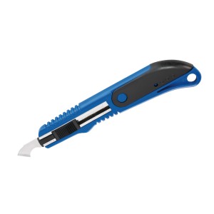 Blaues LUX Präzisionsmesser Classic mit Hakenklinge.