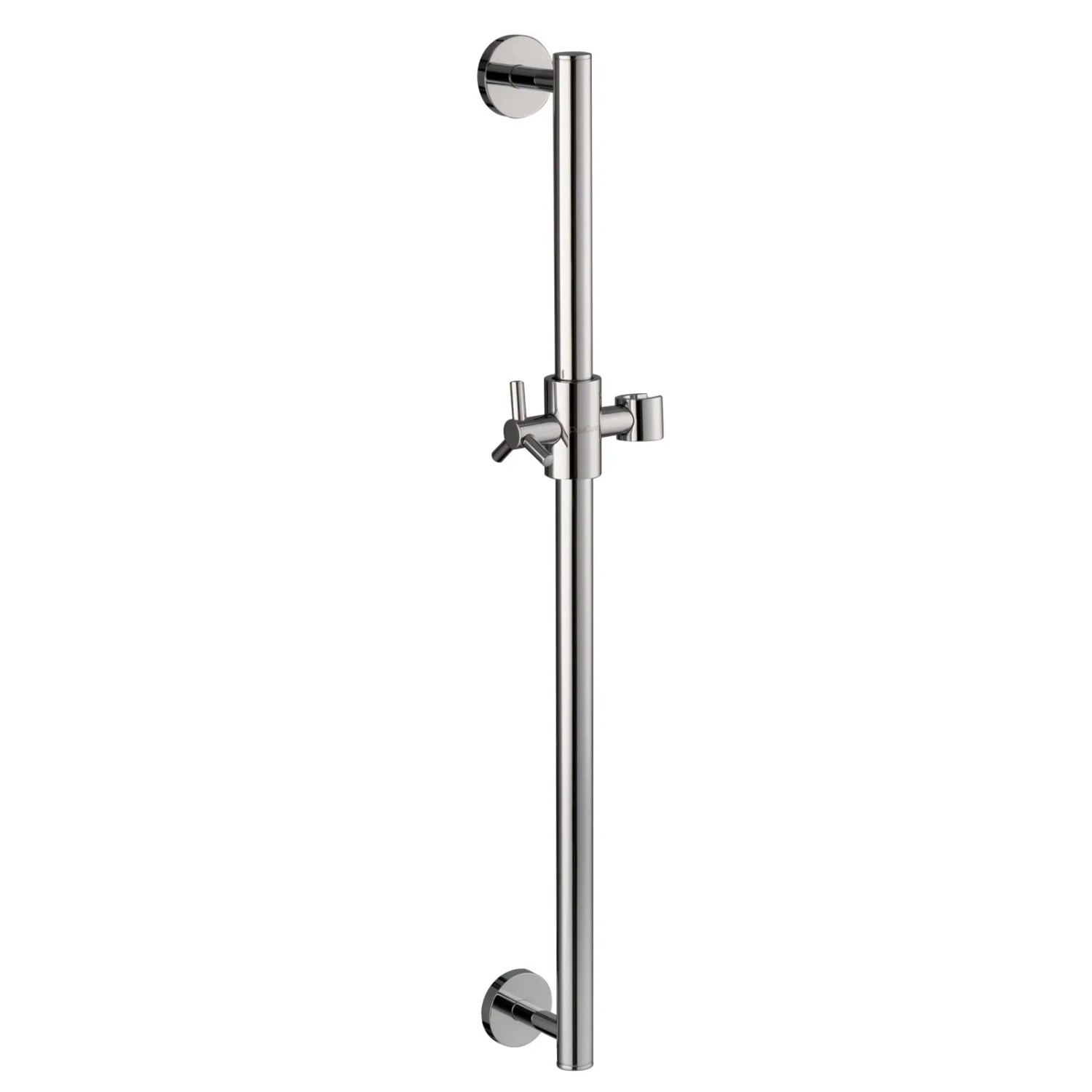 PaulGurkes Duschstange aus Metall Brausestange Aufputz Dusche Kreuzgriff