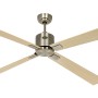 CASAFAN Energiespar Deckenventilator mit Fernbedienung Eco Neo III WiFi 180 cm Messing Antik Flügel Ahorn - Buche