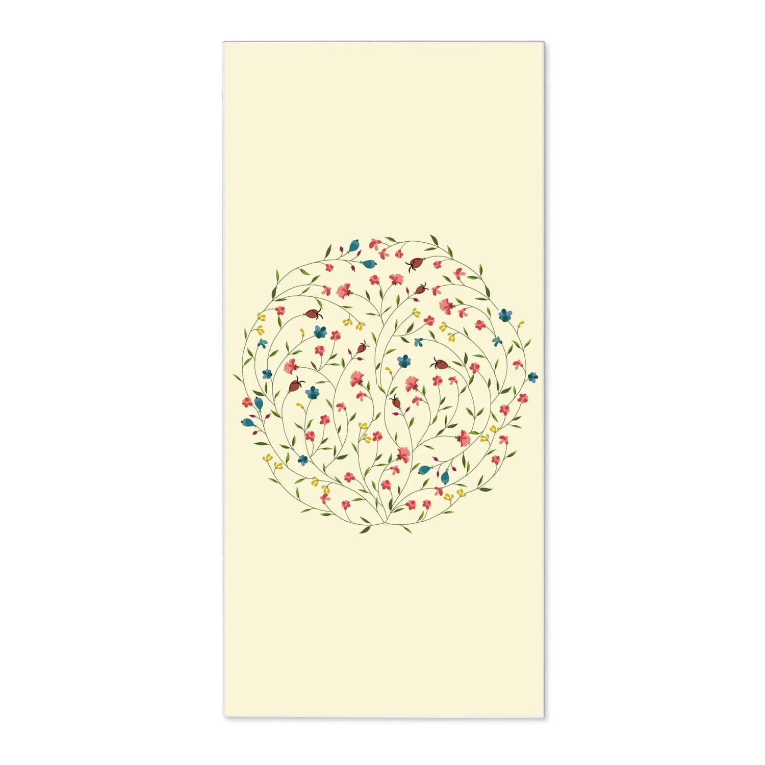 Banjado Magnettafel 37x78cm Magnetwand  Weiß Aus Metall Magnetpinnwand Pinn günstig online kaufen