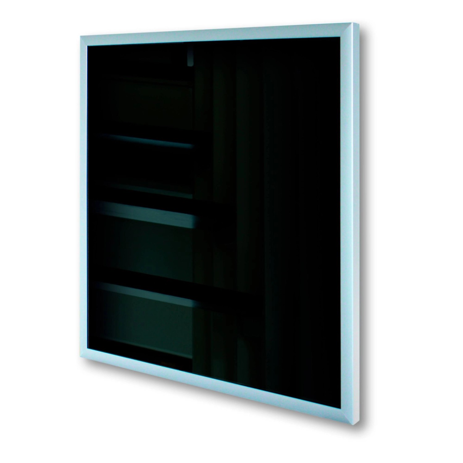 Fenix Infrarotheizung ECOSUN Glasheizung 300W 60 x 60 x 3cm Schwarz mit Rah günstig online kaufen