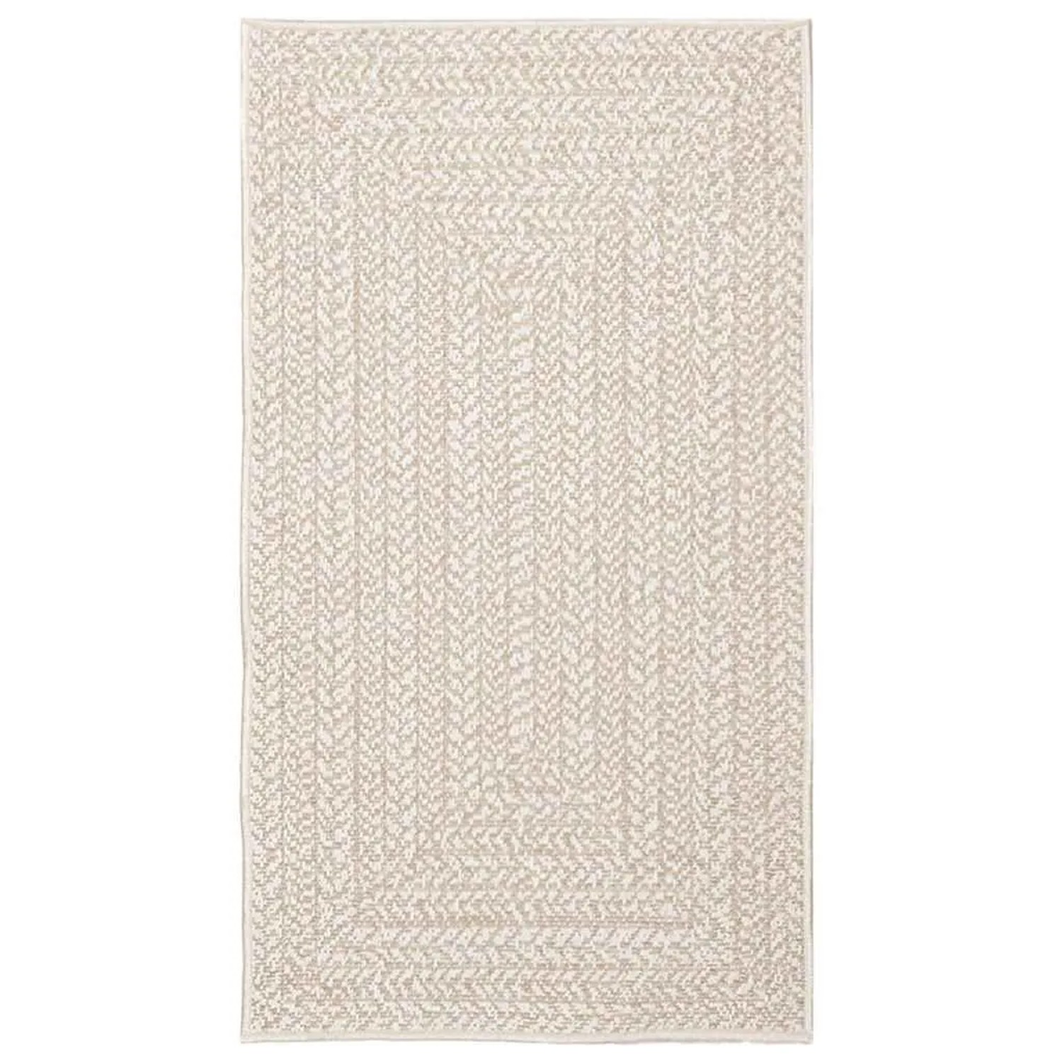 vidaXL Teppich ZIZUR Creme 60x110 cm Jute-Optik Indoor und Outdoor 4010358_3