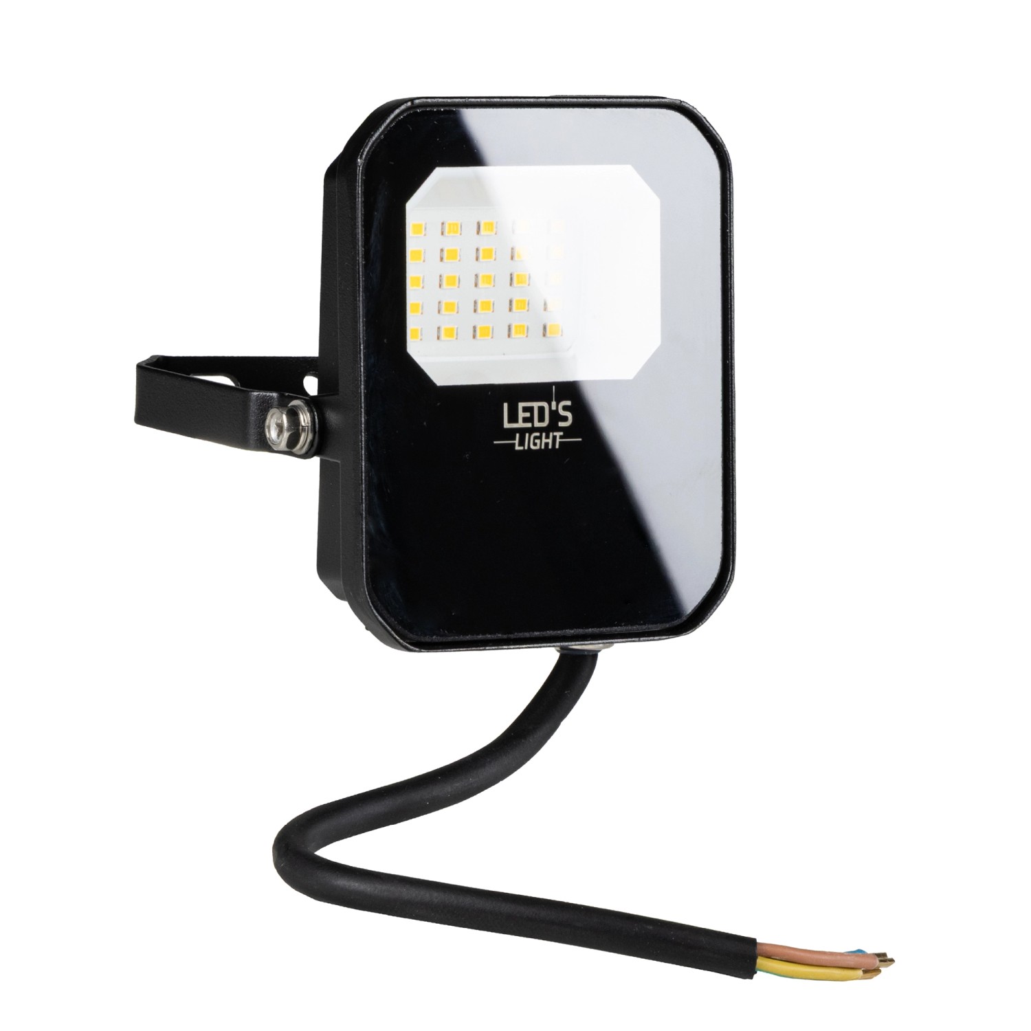 LED's light LED Wandstrahler 10W 1400lm 4000K IP65 IK06 Schwarz günstig online kaufen