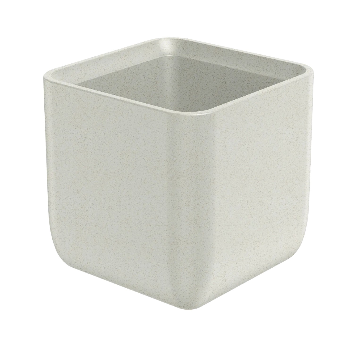 Prosperplast Blumentopf Molta Square 40 cm x 40 cm x 38 cm Sand