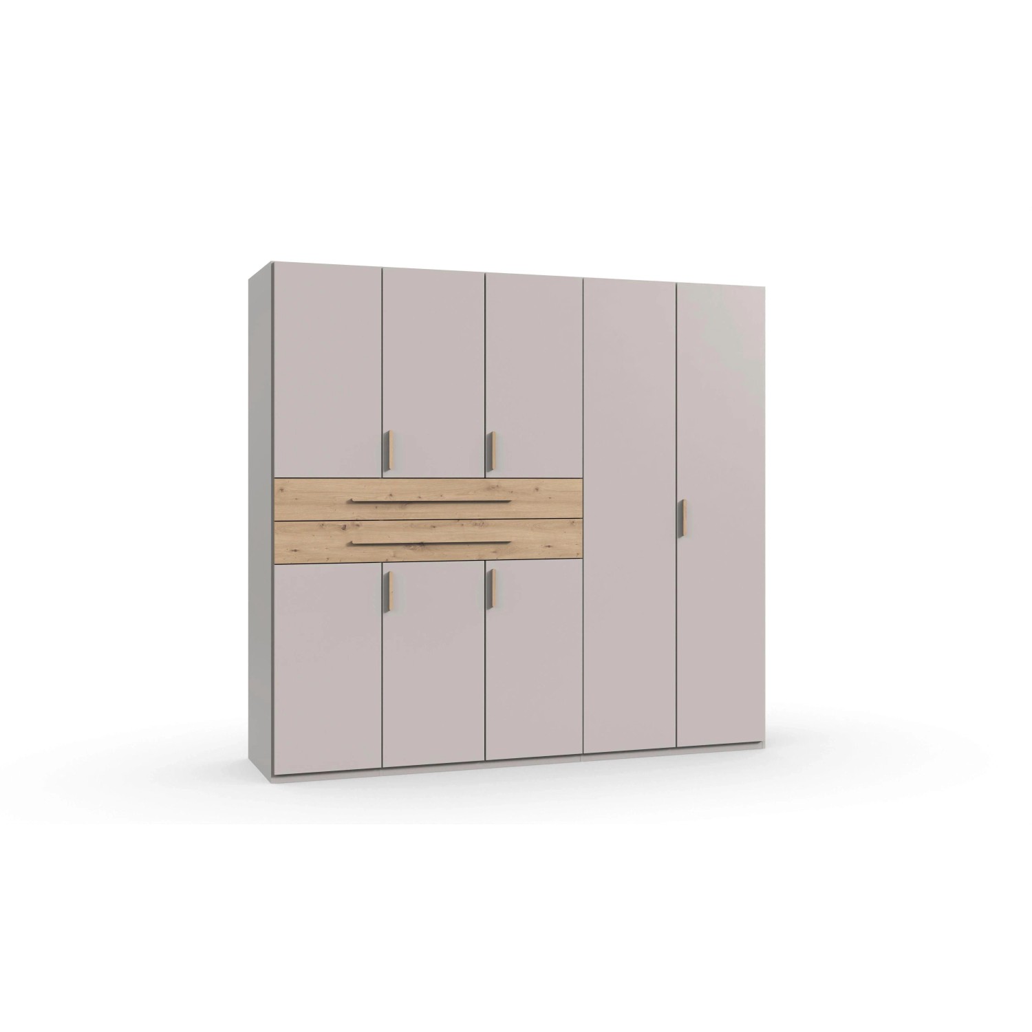 Modern Living Kleiderschrank Lumio Eiche Artisan/Kaschmir