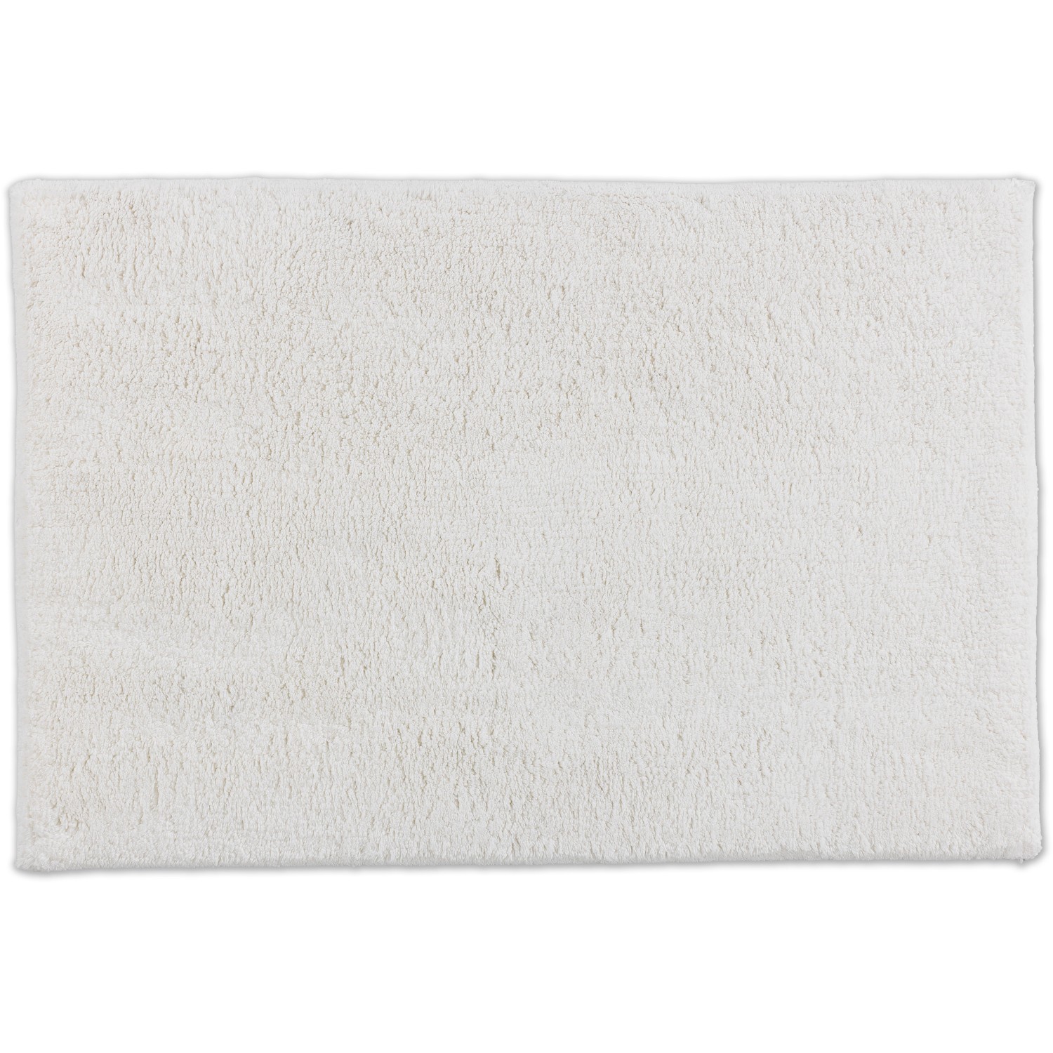 Schöner Wohnen Badmatte Bahamas, 40x60 cm, Uni Creme. Flauschiger Badteppich für warme Füße.