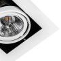 Weißer QAZQA Einbaustrahler Oneon 70, 2-flammig, verstellbar für Lampen & Leuchten.