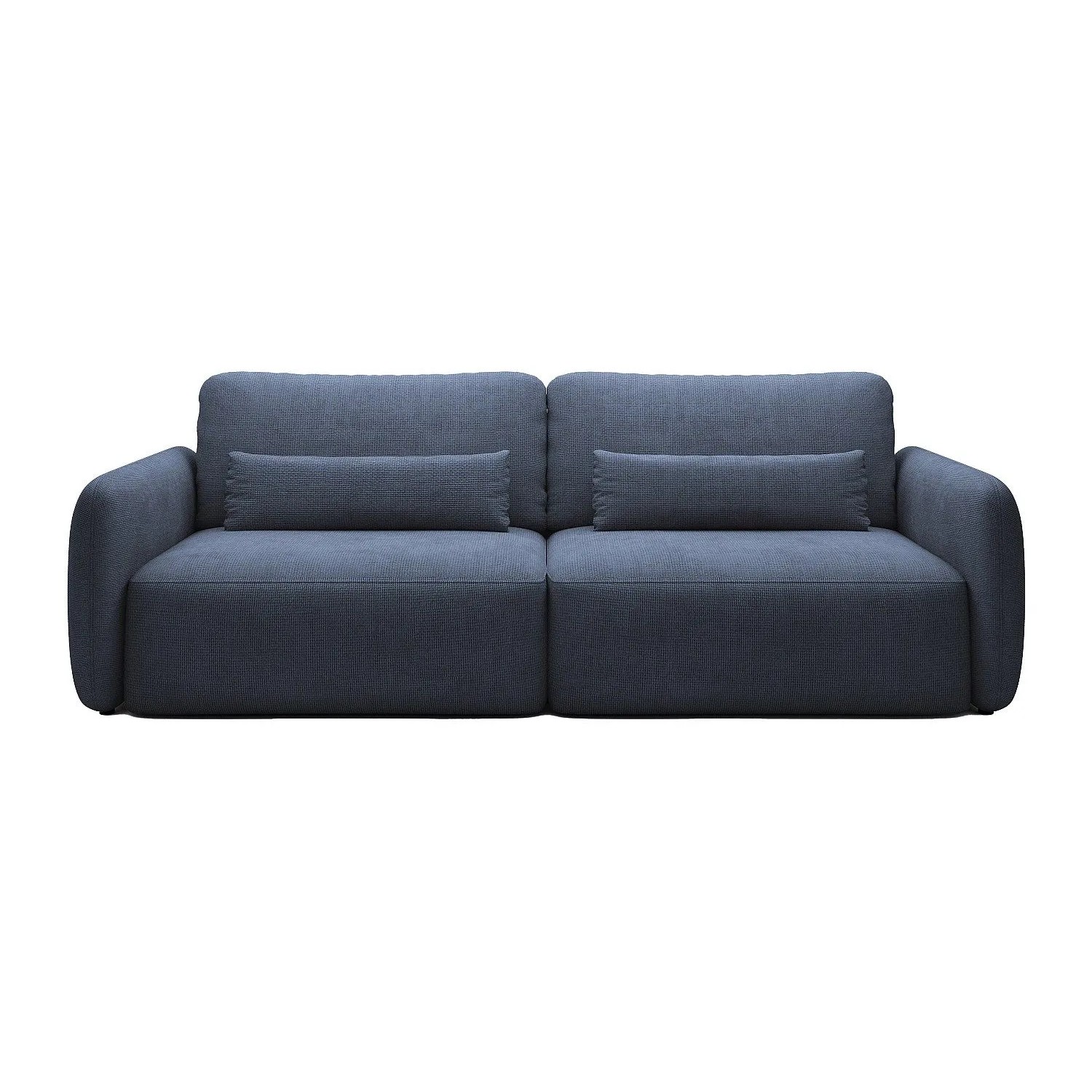 Vente-unique Schlafsofa Vopoza Marineblau 238 cm