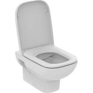 Ideal Standard WC-Paket I.Life A, spülrandlos, inkl. WC-Sitz mit Softclose, Weiß (Alpin).