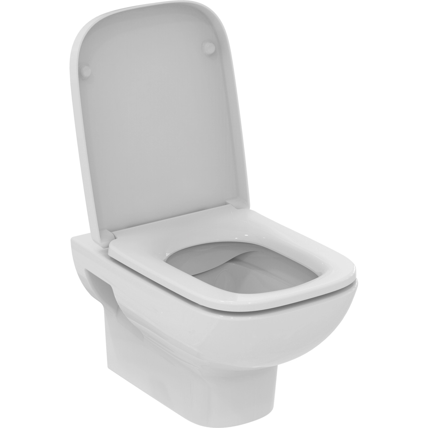 Ideal Standard WC-Paket I.Life A ohne Spülrand inkl. WC-Sitz Weiß (Alpin) günstig online kaufen