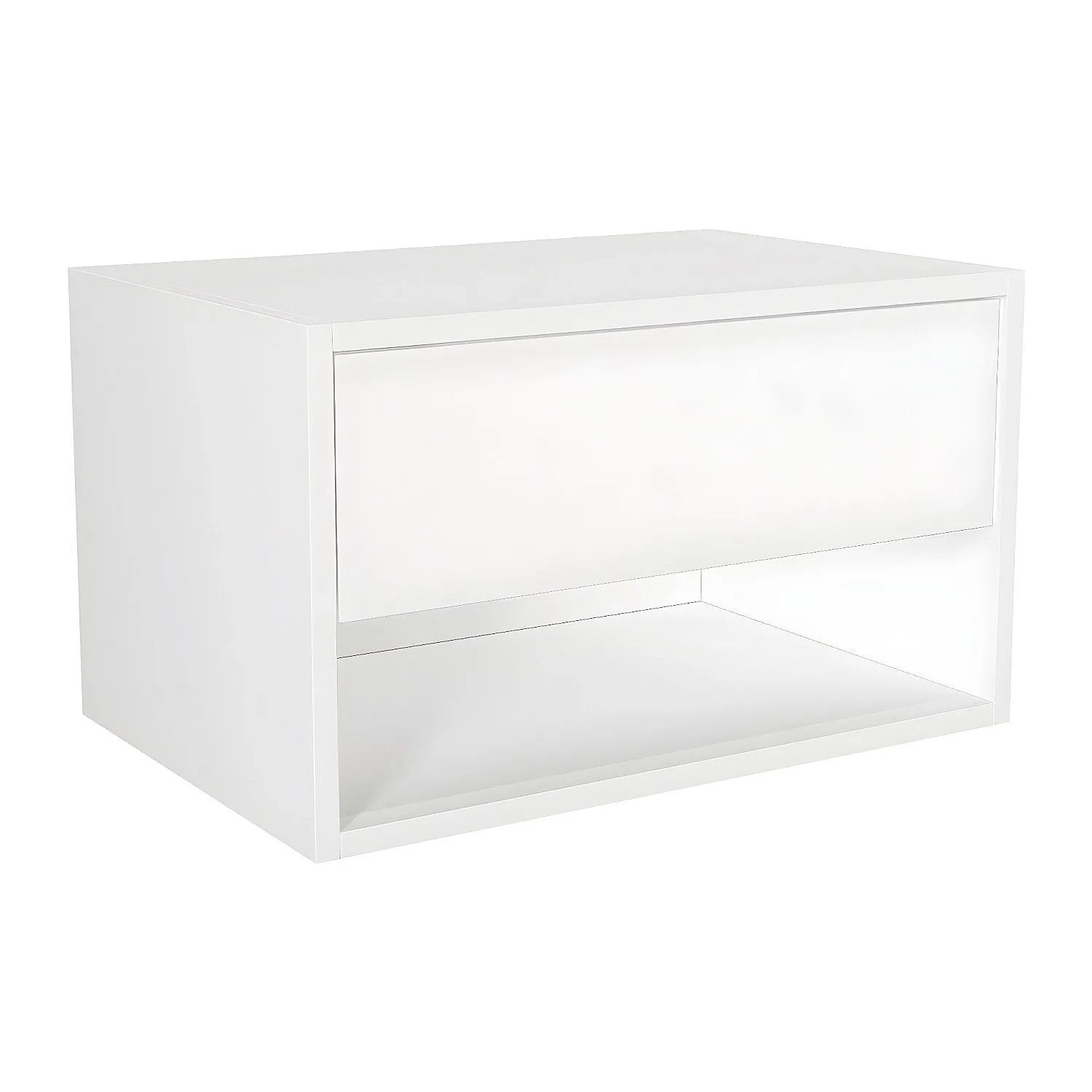 Vente-unique Nachttisch Ritami Weiß 60 cm