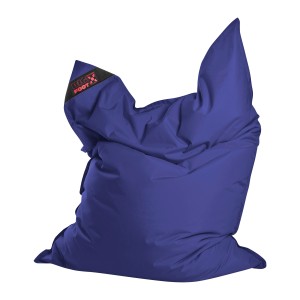 Dunkelblauer Sitting Point Sitzsack Big Foot Scuba, 380 l, für entspannte Stunden.