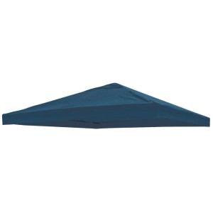 Lex Ersatzdach Pavillon Universell Pavillon 3x3m Wasserdicht Garten Party Luft-Luke Blau