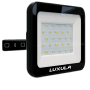 LUXULA LED Strahler 20W 1900lm Außenstrahler IP65 IK06 Fluter mit Schnellverbinder 4000K Neutralweiß Robuster Flutlichtstrahler Schwarz