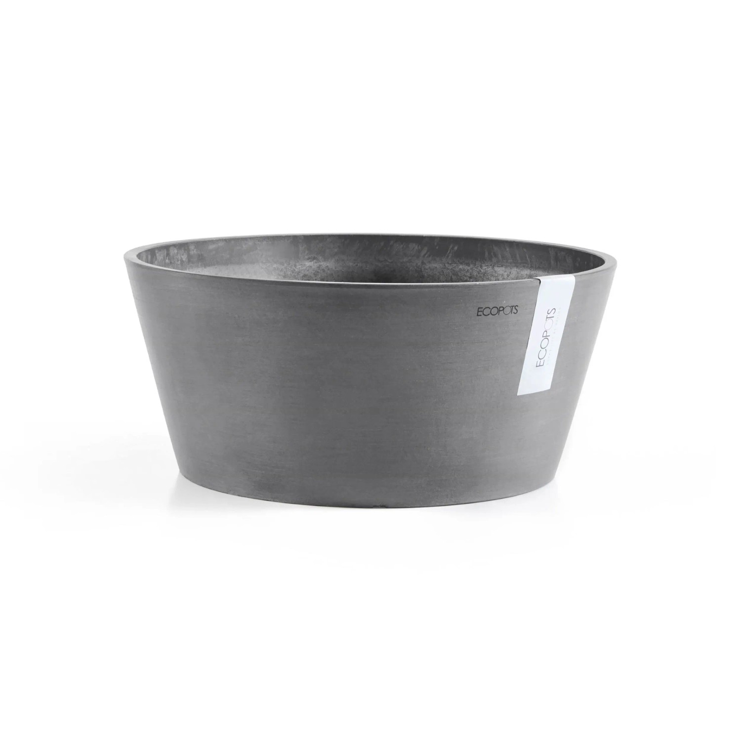 Ecopots Pflanzschale Berlin Ø 50 cm Grau günstig online kaufen