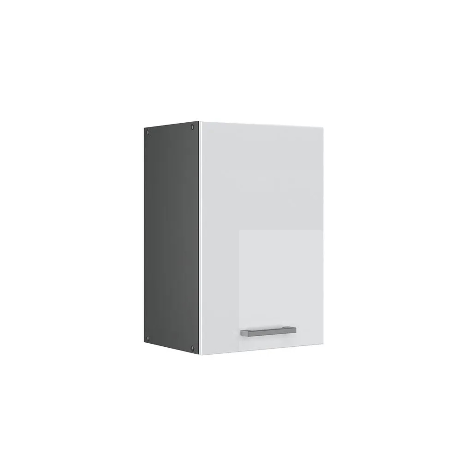 Vicco Hängeschrank R-Line Hängender Küchenschrank Weiß Hochglanz Anthrazit 40 cm