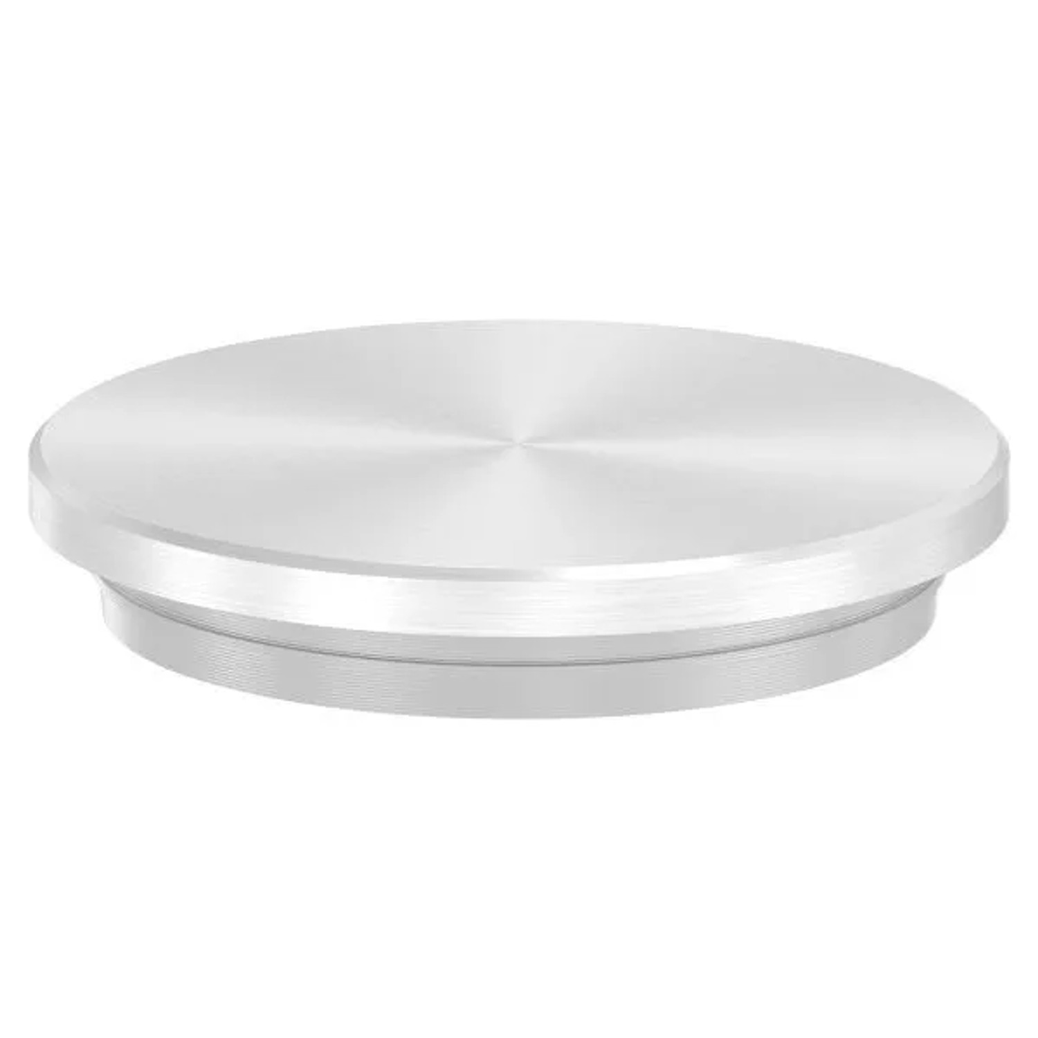 FeNau Einschlagkappe V2A Für Rohr Ø 42,4 mm Wandstärke 3,0 mm Flach Massiv