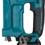 Makita Akku-Tacker ST113DSMJ mit 10,8 V, blau-schwarz, für Klammern. Akkugerät für Heimwerker.