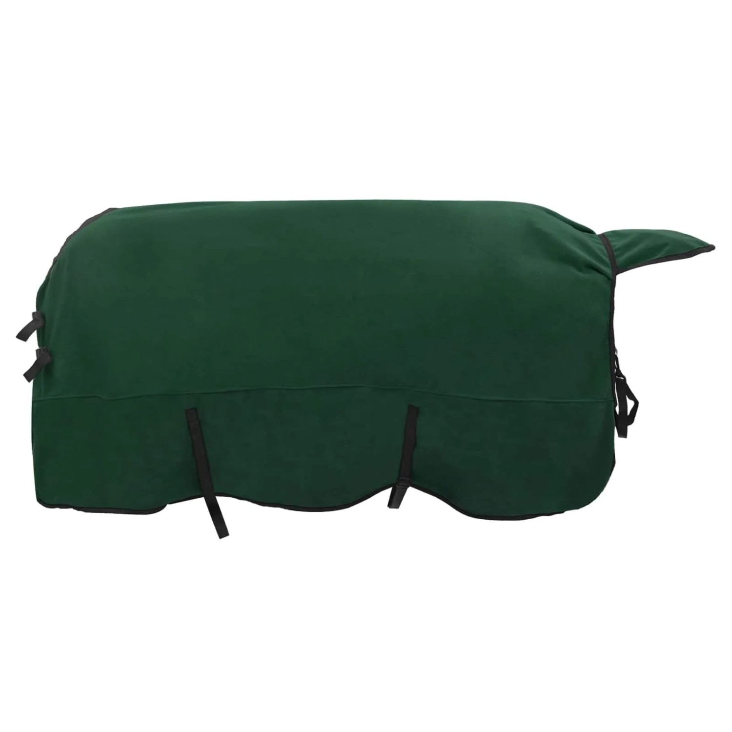 vidaXL Pferdedecke Dunkelgrün Polyester 42013216