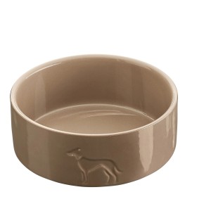 Beiger Keramik-Hundenapf Osby Glazed von Hunter, 1,1 l Fassungsvermögen.