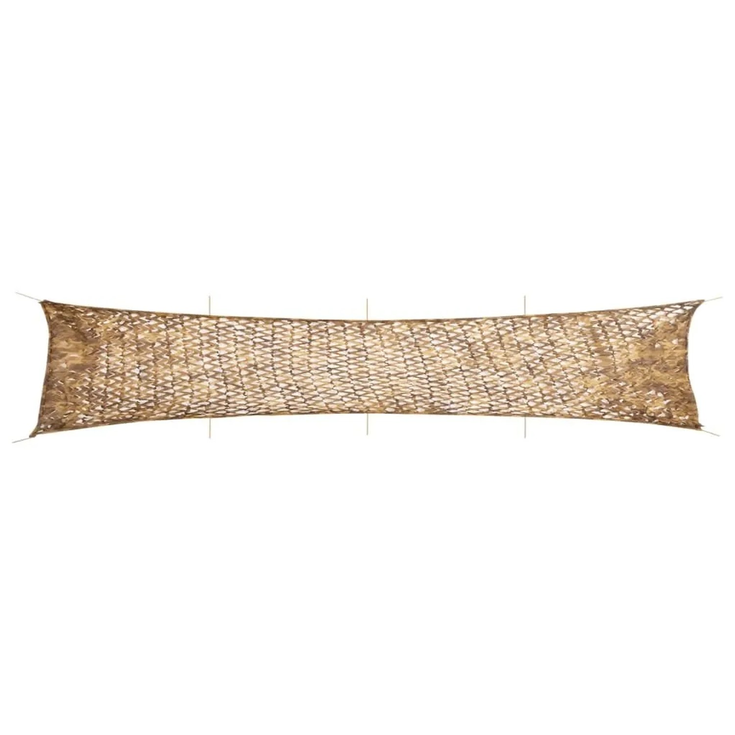 vidaXL Tarnnetz mit Aufbewahrungstasche 844x142 cm Sandfarbe 4008243