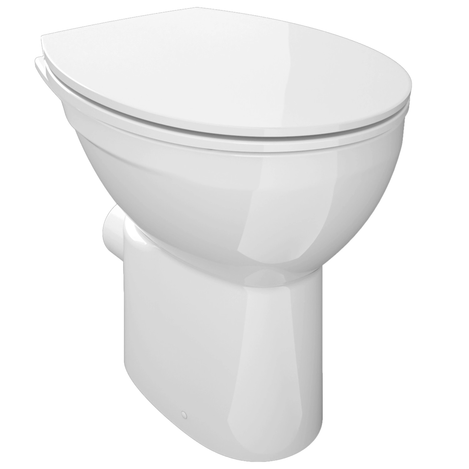 Domberg Stand-WC-Set DB1003 Weiß günstig online kaufen