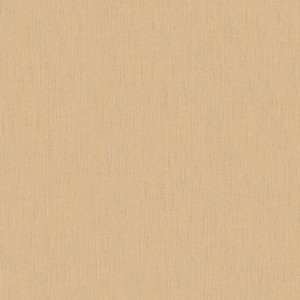 Helle, einfarbige Vliestapete in Braun-Gold mit Textildesign für Wohn- und Esszimmer.
