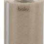 baliv Seifenspender in Sandbeige mit Chrom-Pumpe und Stein-Optik.