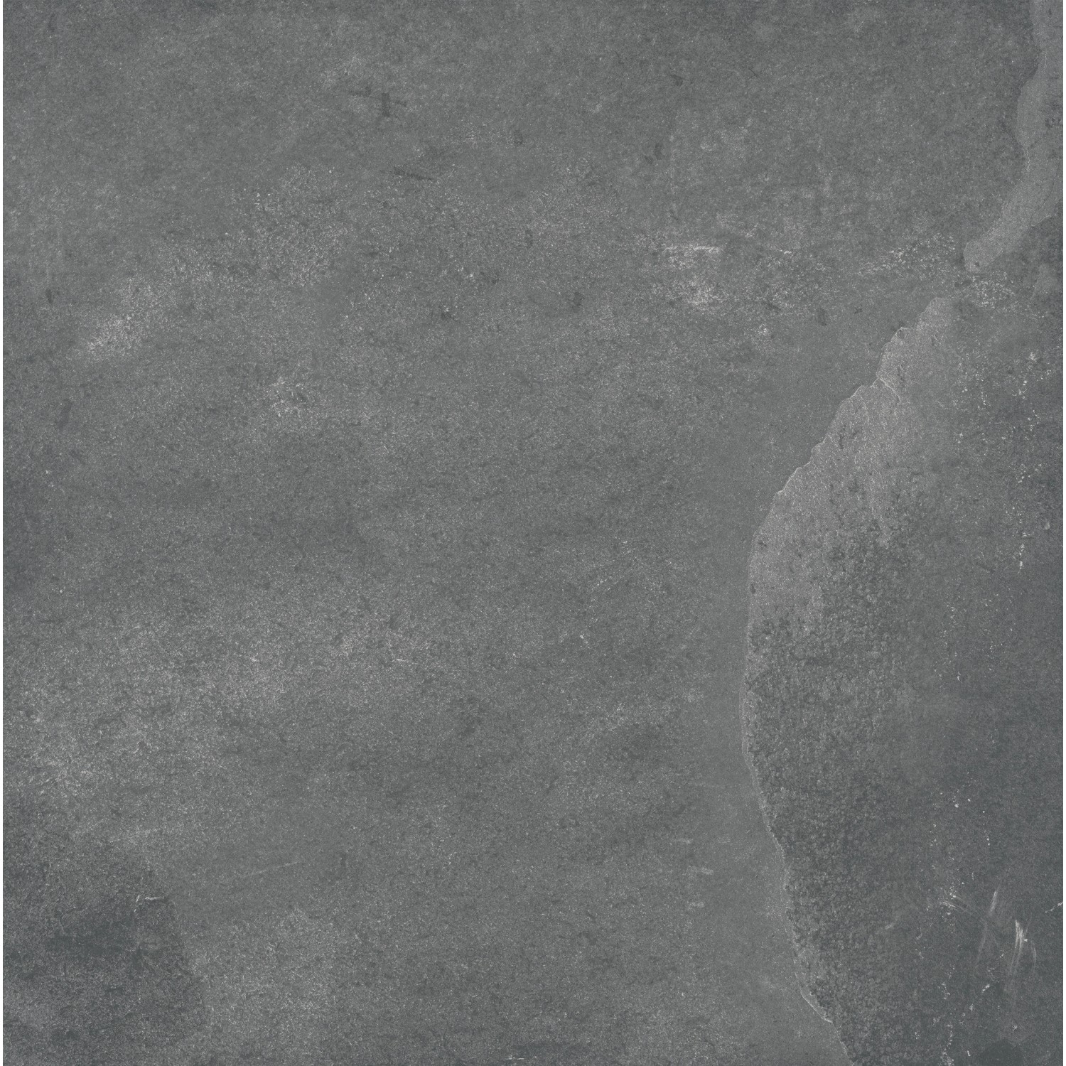 Terrassenplatte Feinsteinzeug Ardesia Schwarz, 60x60 cm, Natursteinoptik.