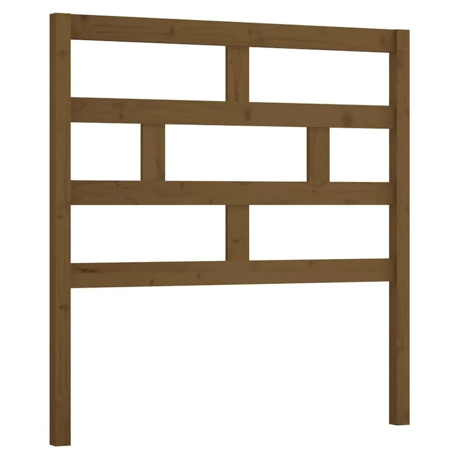 vidaXL Kopfteil Honigbraun 96x4x100 cm Massivholz Kiefer 814177
