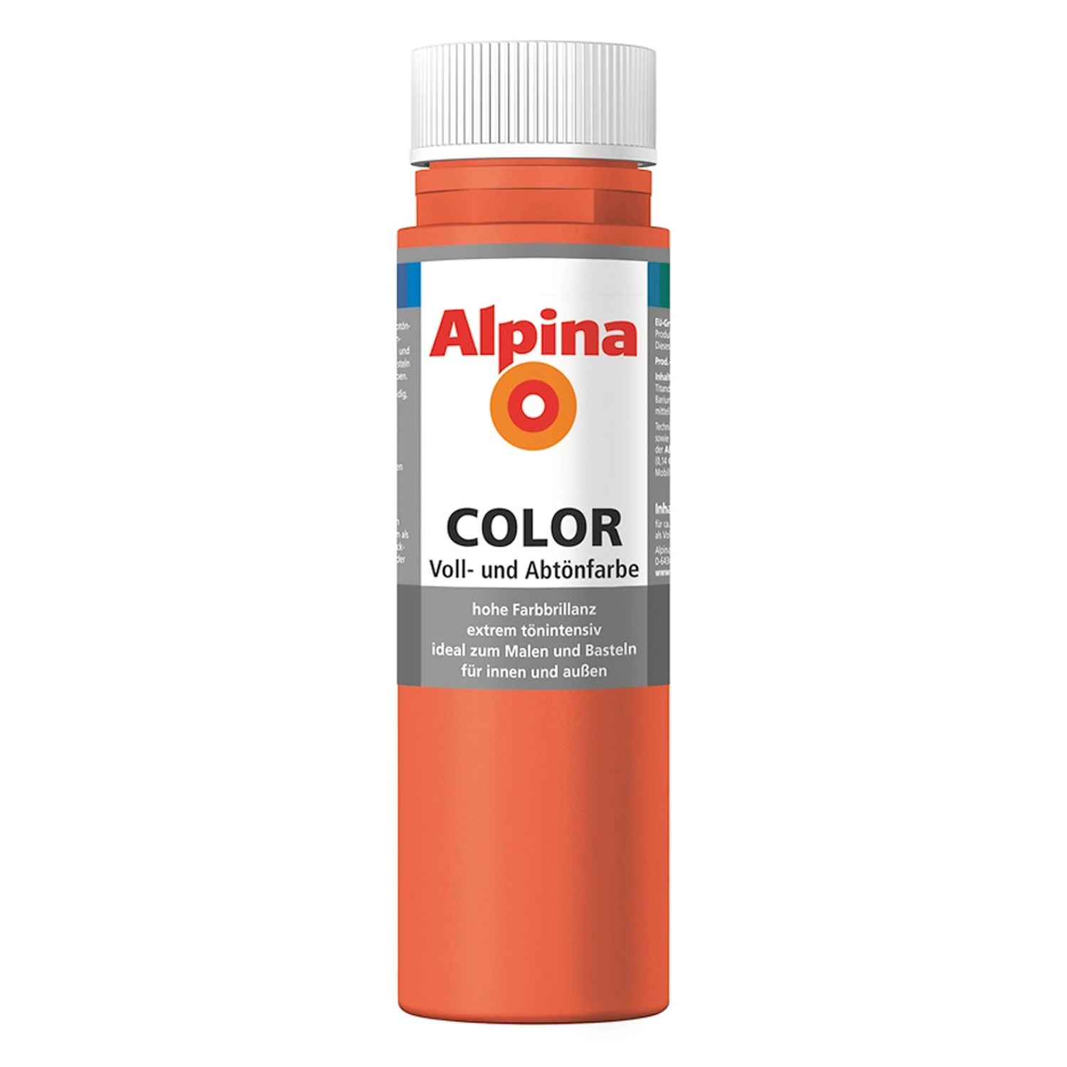Alpina Color Happy Orange seidenmatt 250 ml