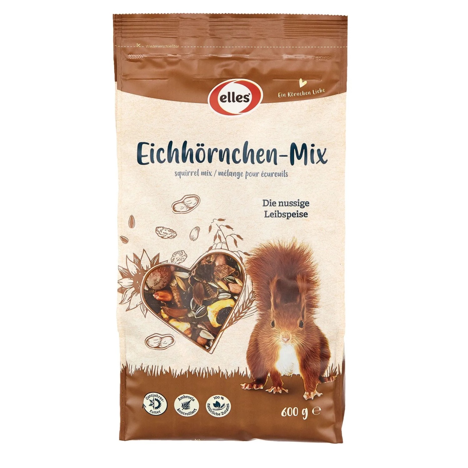 Elles Eichhörnchenfutter Mix 600 g