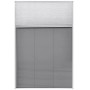 vidaXL Insektenschutz-Plissee für Fenster Jalousie Aluminium 80x120 cm 142617_3