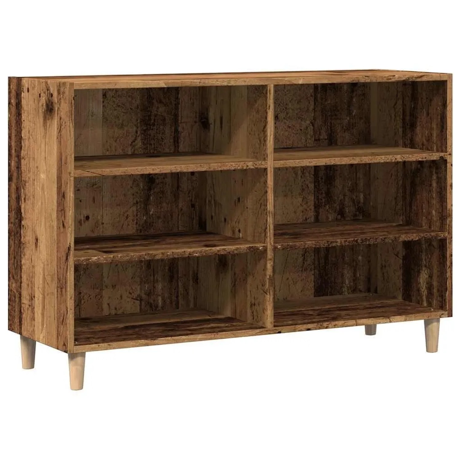 vidaXL Sideboard Altholz-Optik 103,5x35x70 cm Holzwerkstoff 856450 günstig online kaufen