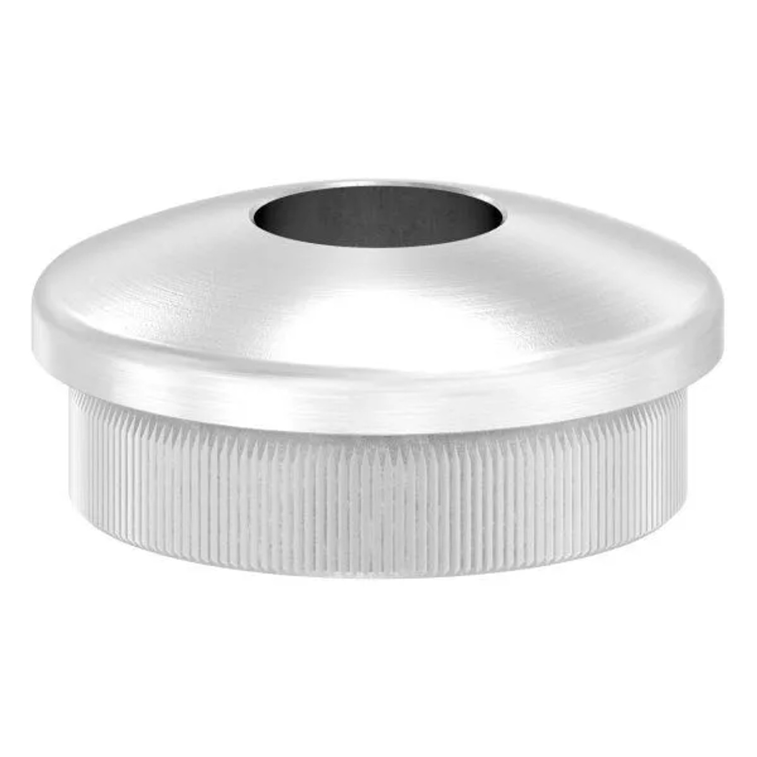 FeNau Einsteckkappe V2A Für Rohr Ø 33,7x2,0 mm Bohrung 12,1 mm Gewölbt