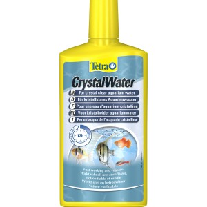 Tetra CrystalWater Wasserpflegemittel 500ml für kristallklares Aquarienwasser.