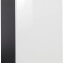 Fackelmann Waschbeckenunterschrank SBC, 44 cm, Anthrazit/Weiß, mit Softclose.
