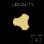 Goldene ALLOY Mosaikfliese aus Messing, gewalzt, Ubiquity-BM, 40x50 mm, 1.6 mm stark.