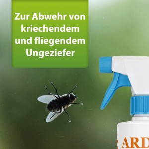 Ardap Repell Ungeziefer Zerstäuber 500ml mit Fliege. Mittel gegen Ungeziefer für Haushalt, Tierhaltung, Gewerbe & Terrassen.