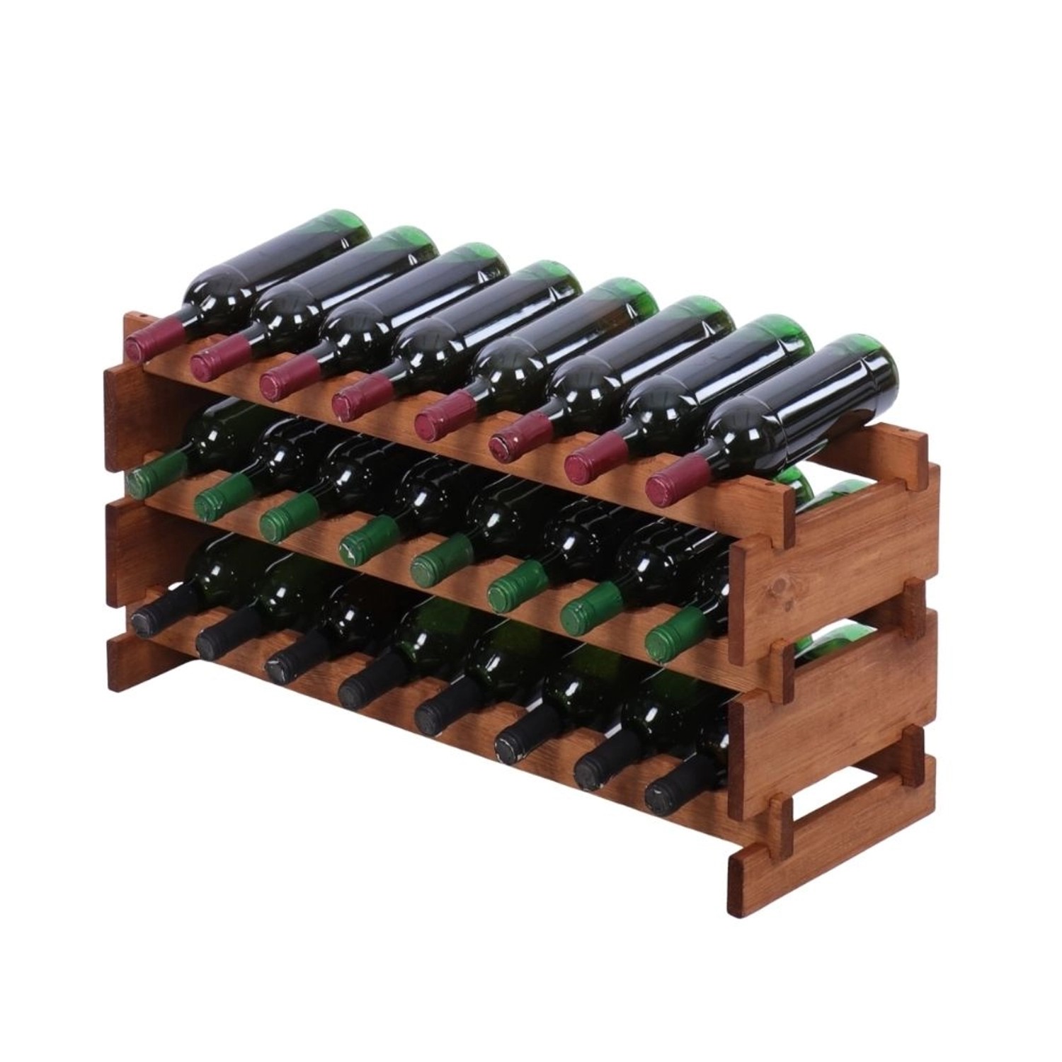 PROREGAL Weinregal VINOTECA FLEX PRO HxBxT 37x84x28cm 24 Flaschen Auf 3 Ebe günstig online kaufen