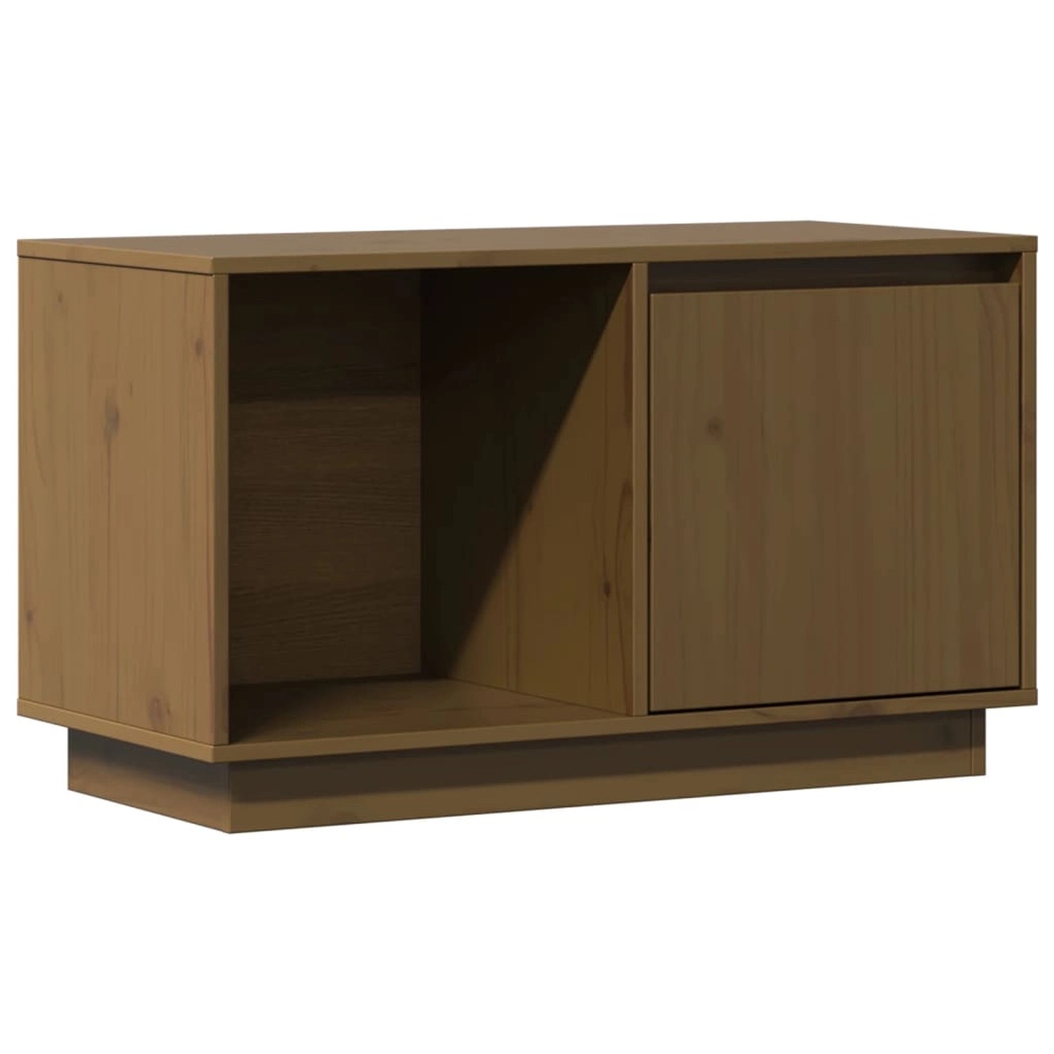 VidaXL TV-Schrank Honigbraun 74x35x44 cm Massivholz Kiefür günstig online kaufen