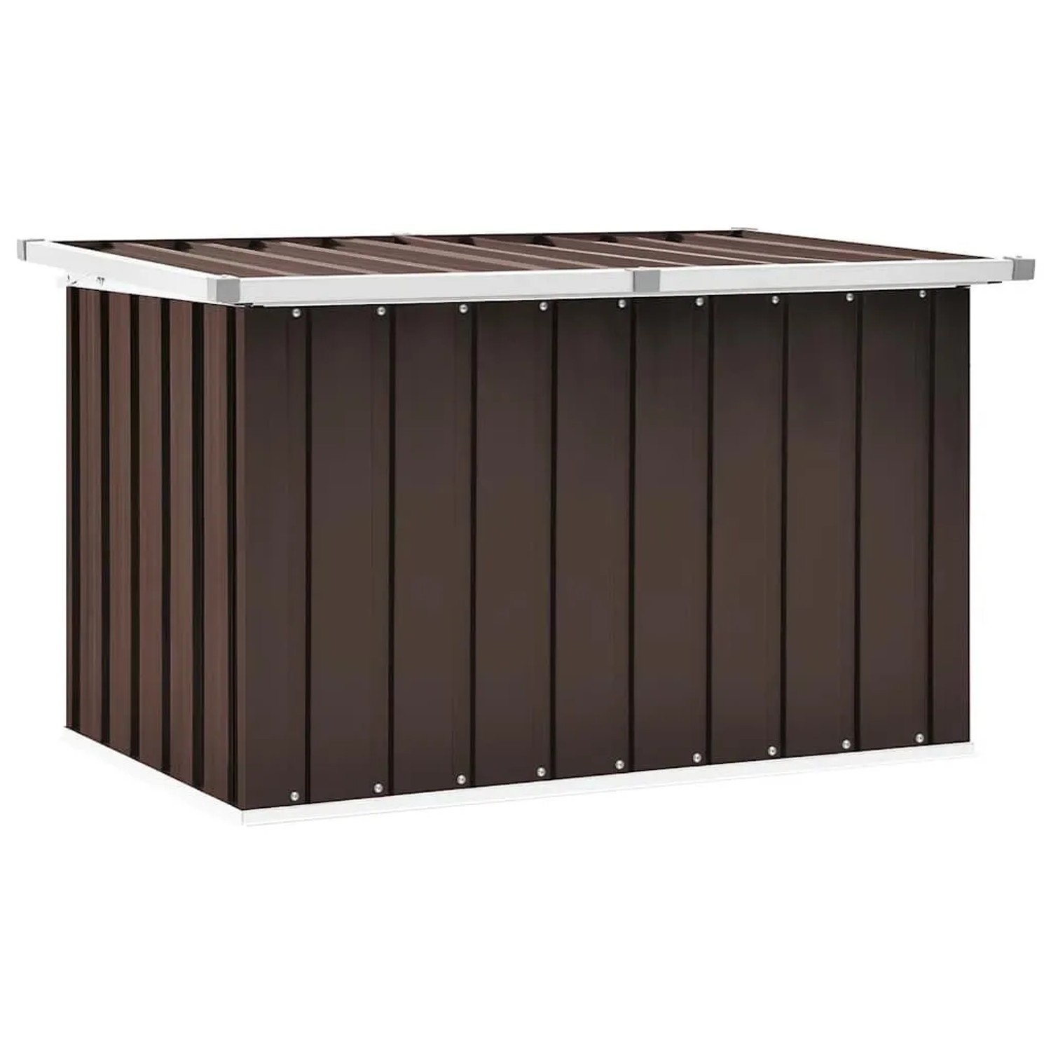 Furnicato Garten-aufbewahrungsbox Braun 109 X 67 X 65 Cm
