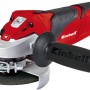 Einhell Winkelschleifer-Set TE-AG 125/750 Kit mit Trennscheibe und Zusatzhandgriff.