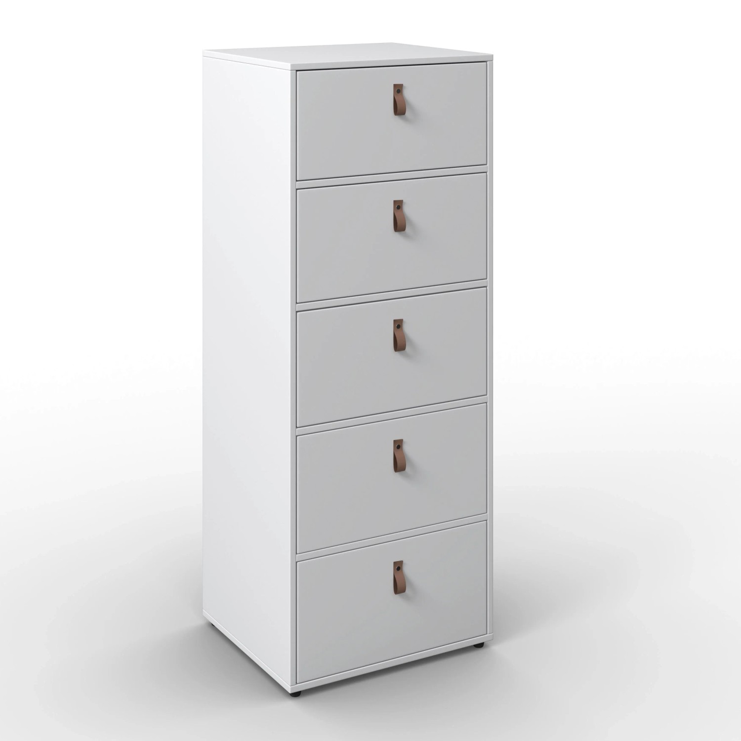 Bessagi Home Kommode Mick Weiß MDF